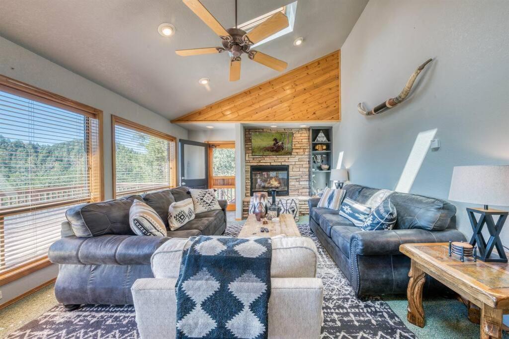 Perk Canyon Hidden Acres-Hot Tub-Gas Fireplace Ruidoso Eksteriør billede