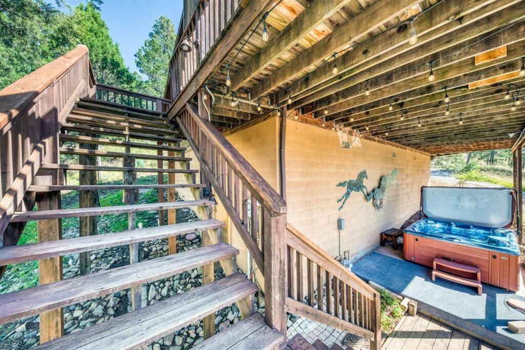 Perk Canyon Hidden Acres-Hot Tub-Gas Fireplace Ruidoso Eksteriør billede