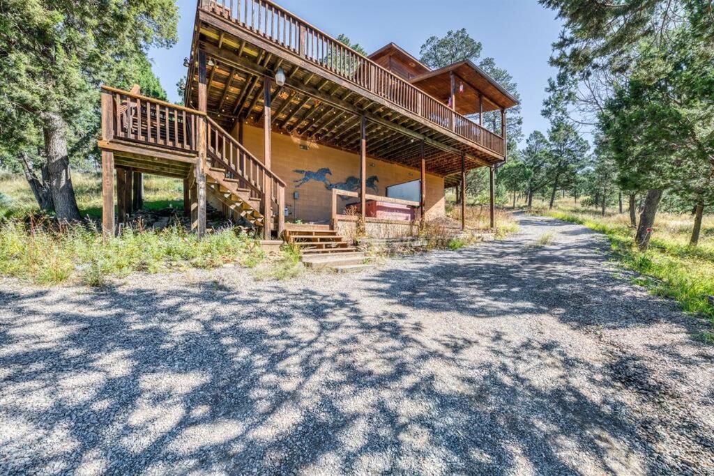 Perk Canyon Hidden Acres-Hot Tub-Gas Fireplace Ruidoso Eksteriør billede