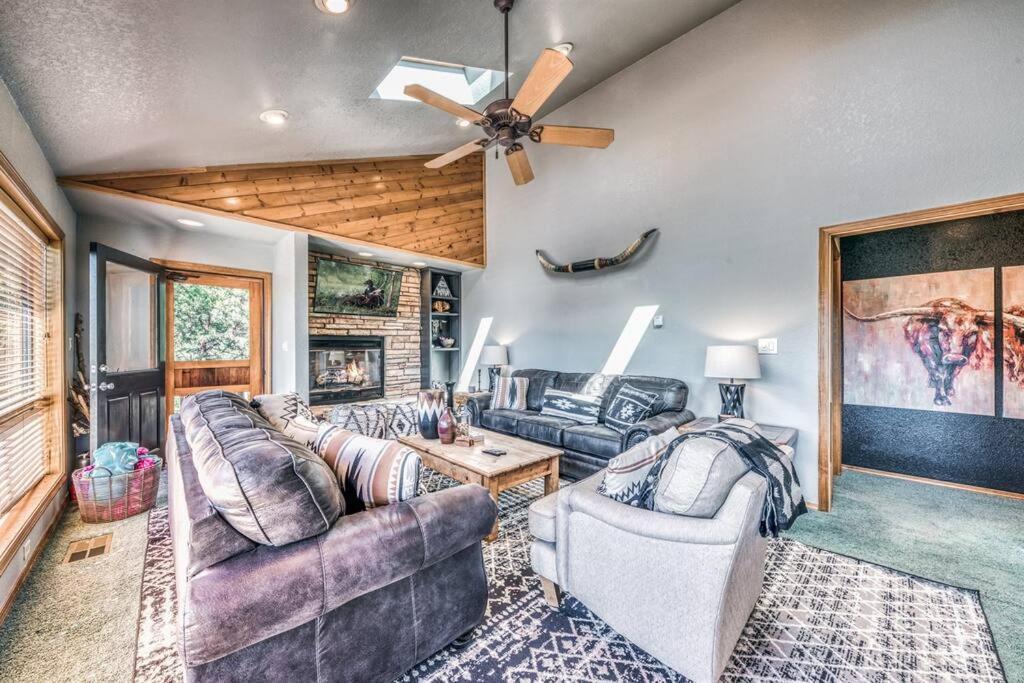 Perk Canyon Hidden Acres-Hot Tub-Gas Fireplace Ruidoso Eksteriør billede