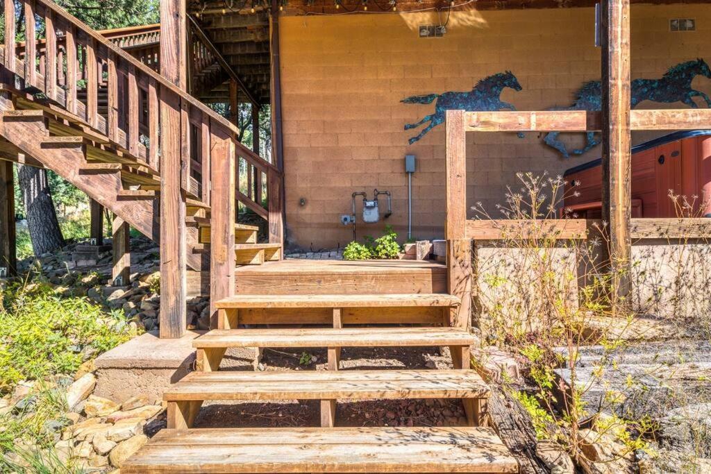 Perk Canyon Hidden Acres-Hot Tub-Gas Fireplace Ruidoso Eksteriør billede
